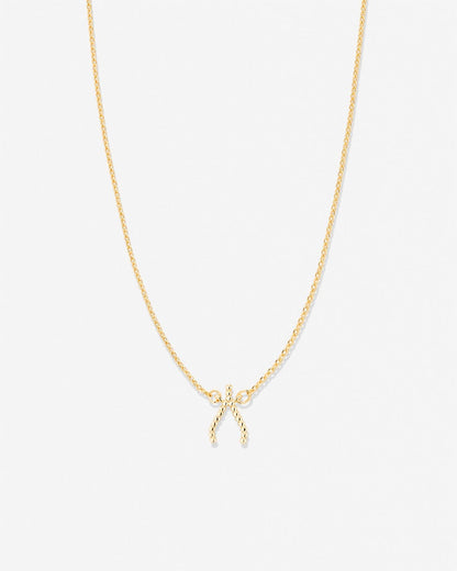 Just For Luck Wishbone Necklace