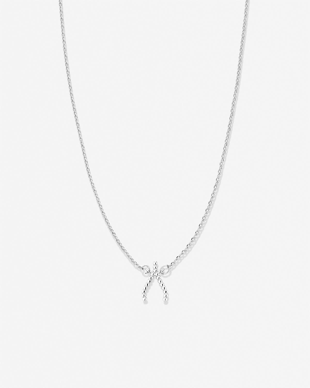 Just For Luck Wishbone Necklace