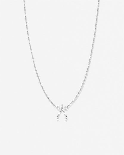Just For Luck Wishbone Necklace