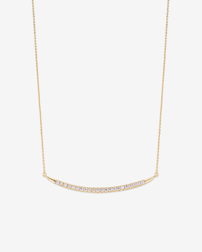 Love The Sky You're Under Pave Necklace