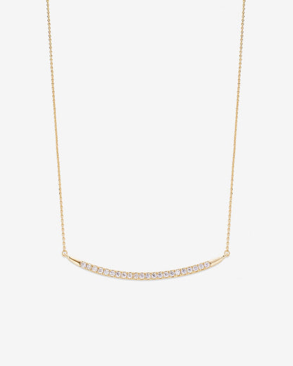Love The Sky You're Under Pave Necklace