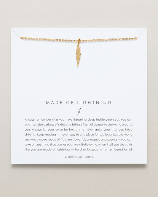 Made of Lightning Necklace