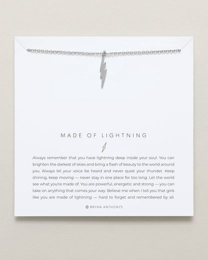 Made of Lightning Necklace