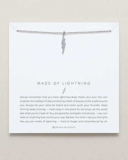 Made of Lightning Necklace