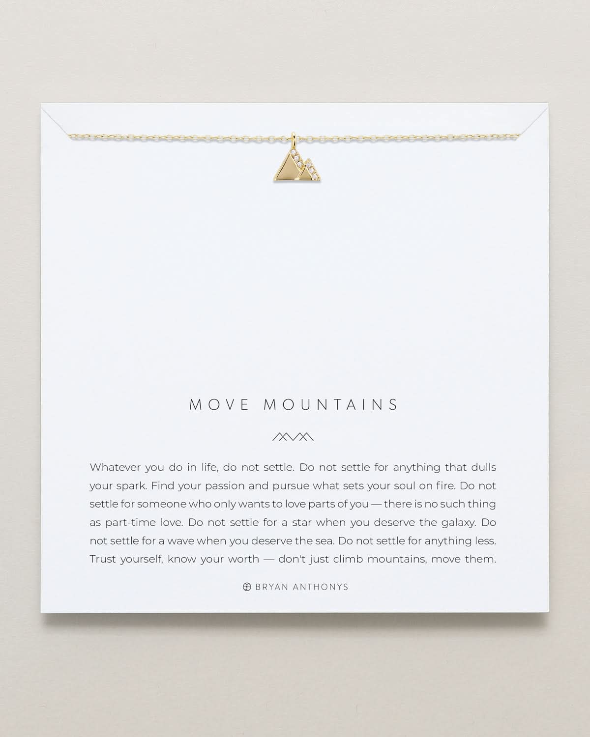 Move Mountains Necklace