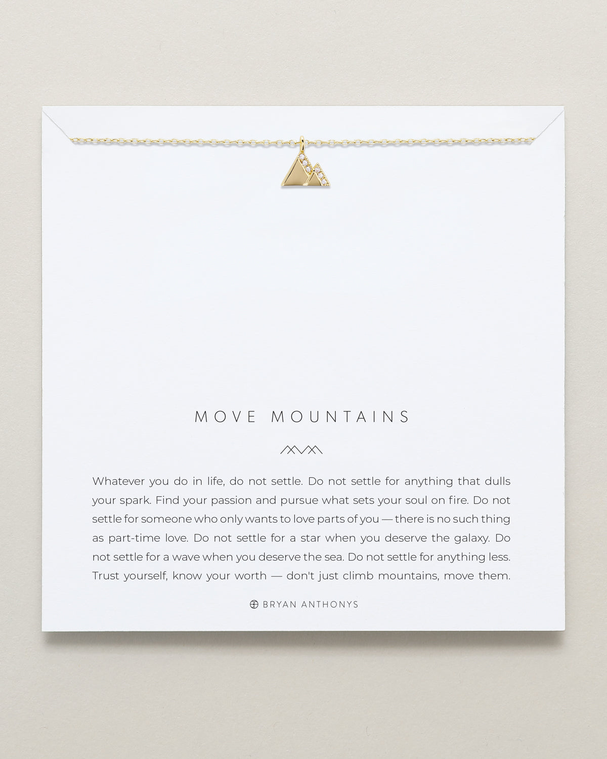 Move Mountains Necklace
