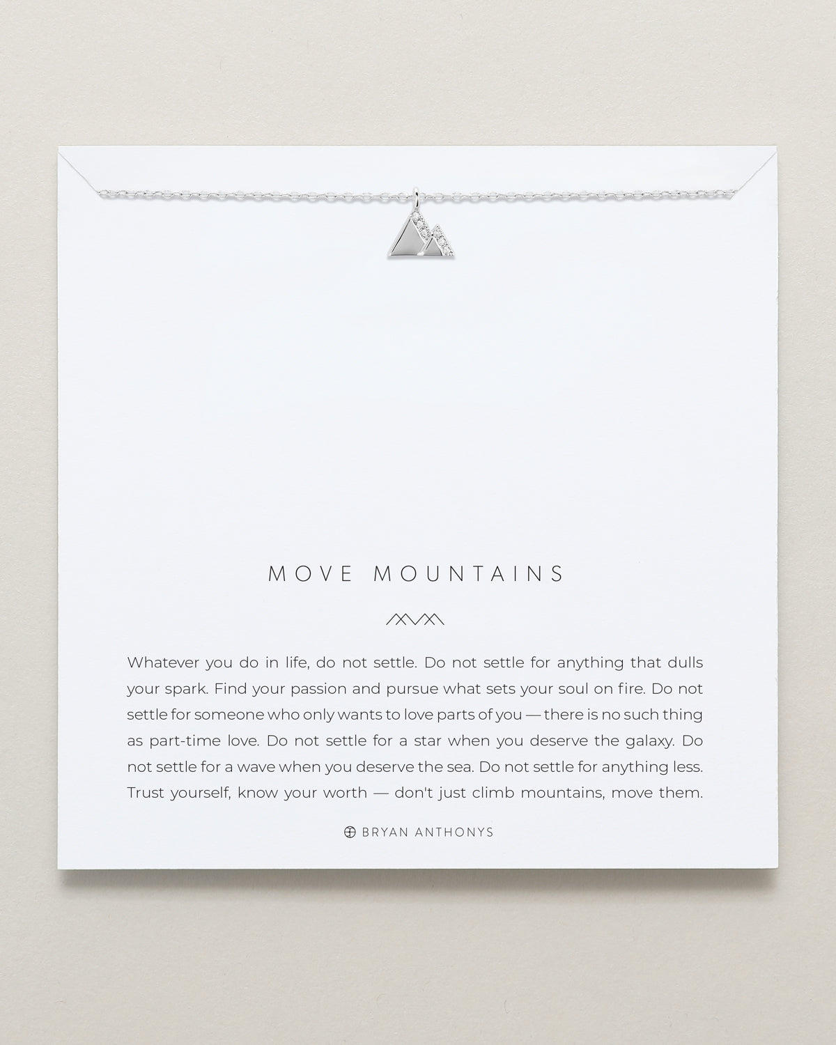 Move Mountains Necklace
