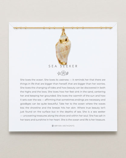 Sea Seeker Shell Necklace