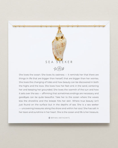 Sea Seeker Shell Necklace