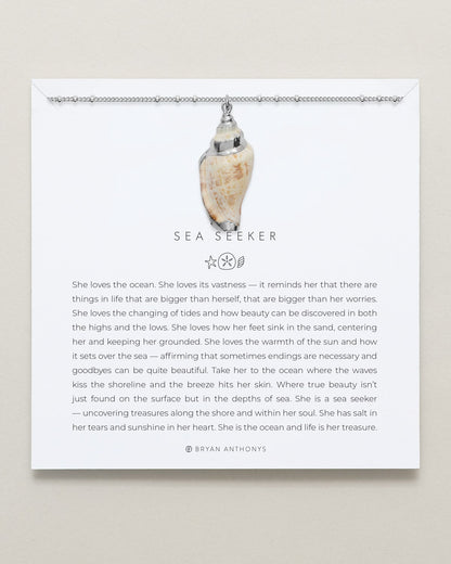 Sea Seeker Shell Necklace