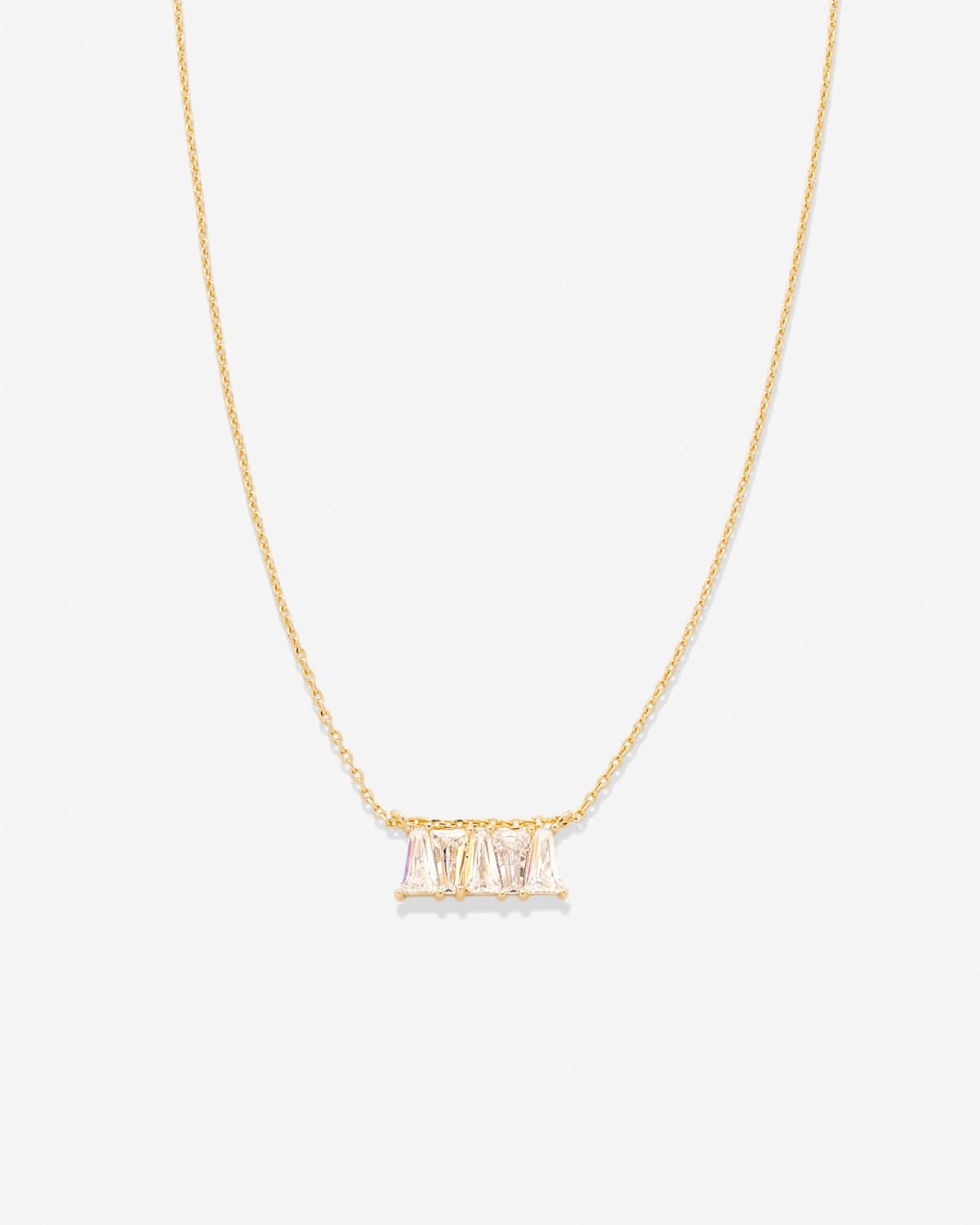 Mom Baguette Dainty Necklace