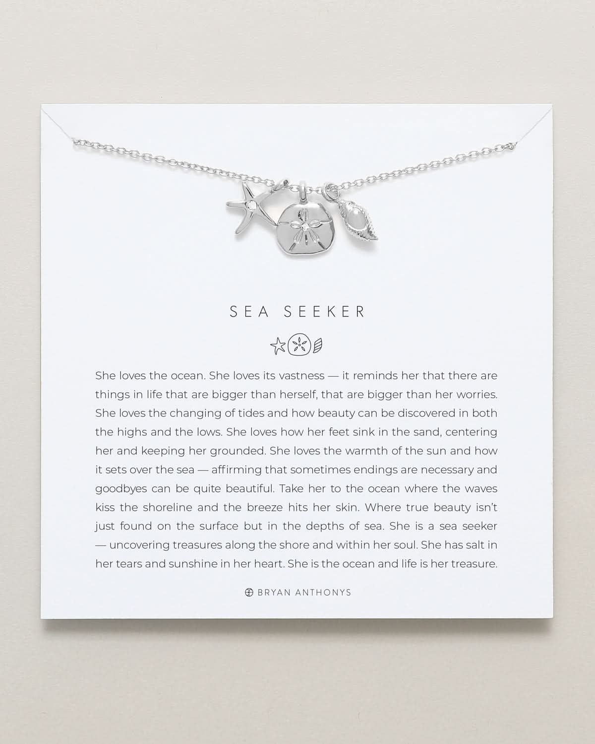Sea Seeker & Grit Layered Necklace Set