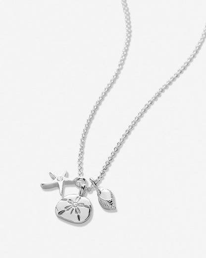 Sea Seeker & Grit Layered Necklace Set