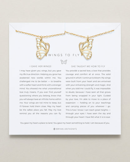Wings to Fly Necklace Set