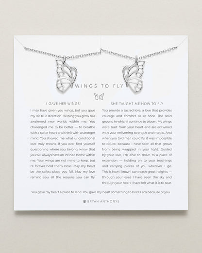 Wings to Fly Necklace Set