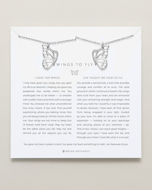 Wings to Fly Necklace Set