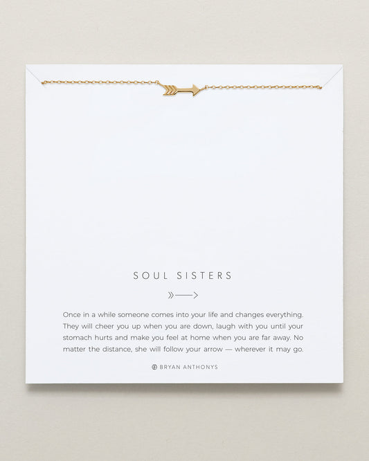 Soul Sisters Icon Arrow Necklace