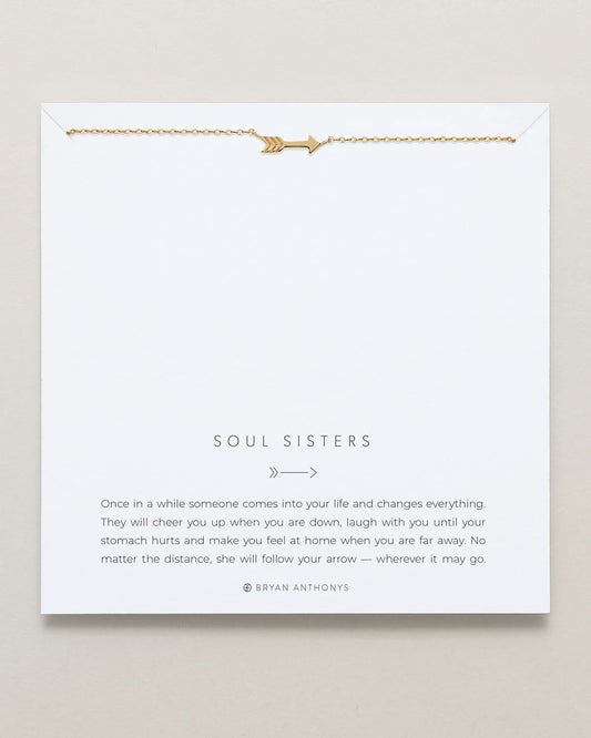 Soul Sisters Icon Arrow Necklace