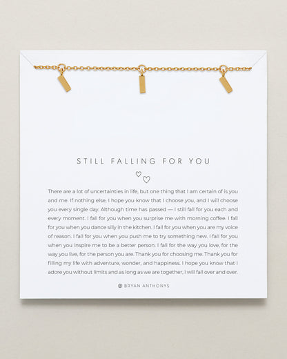 Still Falling For You Necklace