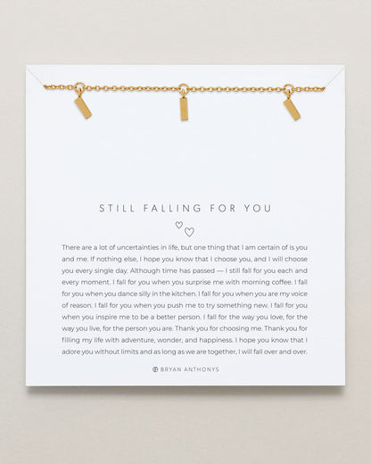 Still Falling For You Necklace