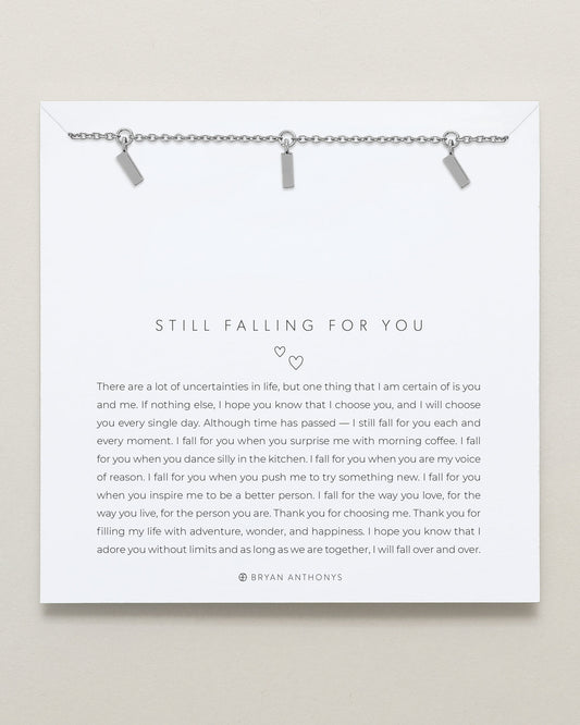 Still Falling For You Necklace