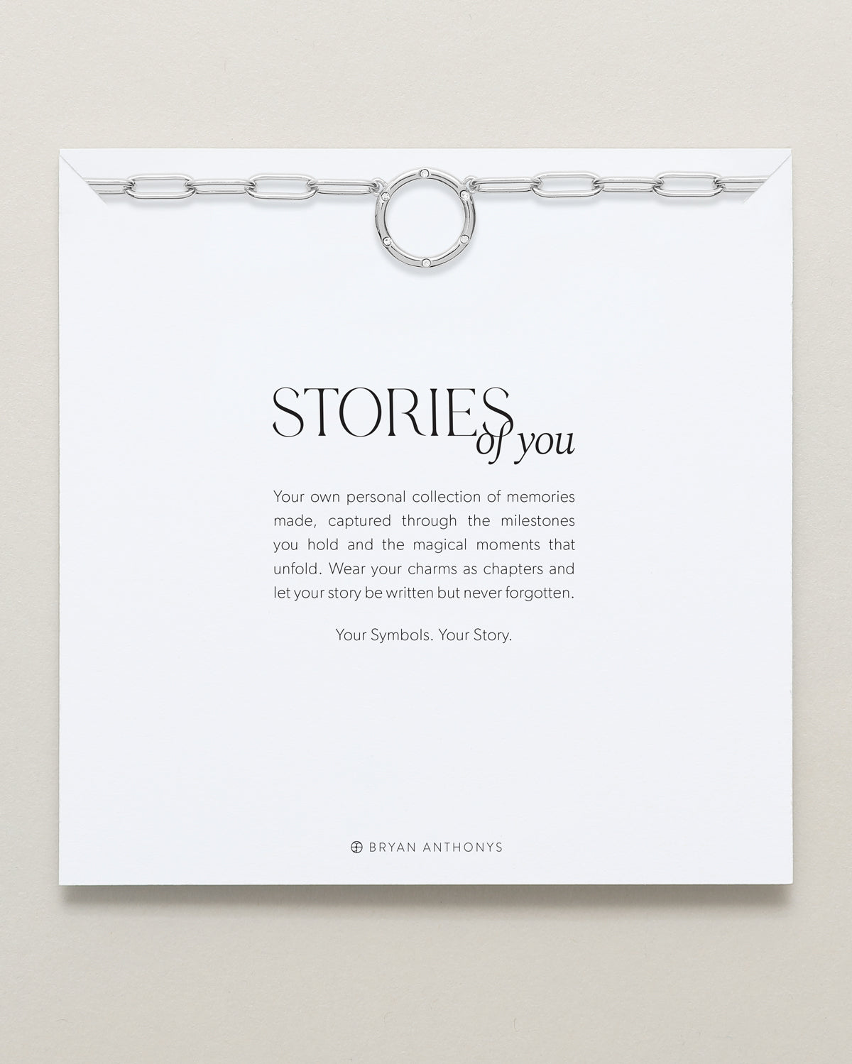 Stories of You — Paperclip Chain Necklace