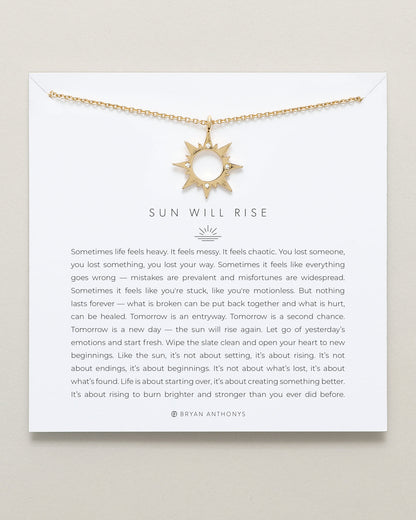 Sun Will Rise Necklace