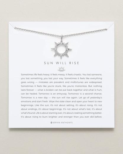 Sun Will Rise Necklace