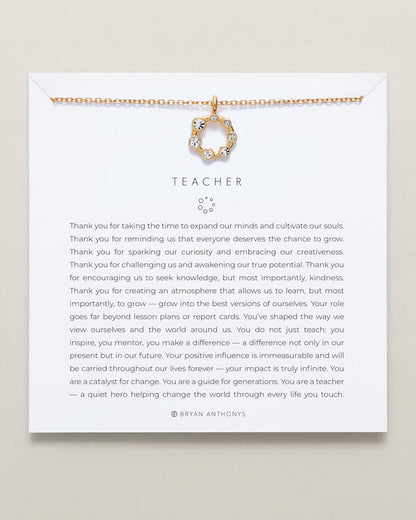 Teacher Necklace