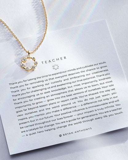 Teacher Necklace