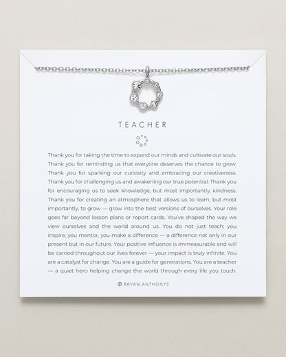 Teacher Necklace