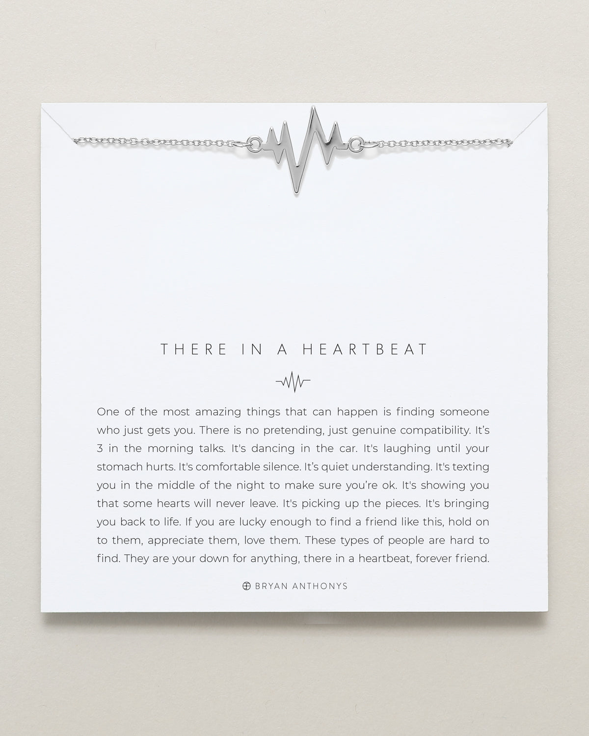 There In A Heartbeat Necklace