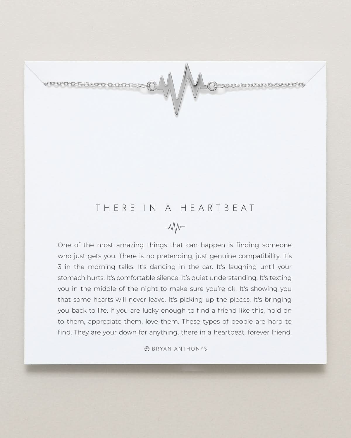 There In A Heartbeat Necklace
