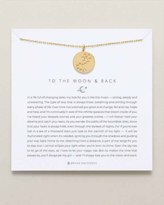 To the Moon and Back Necklace