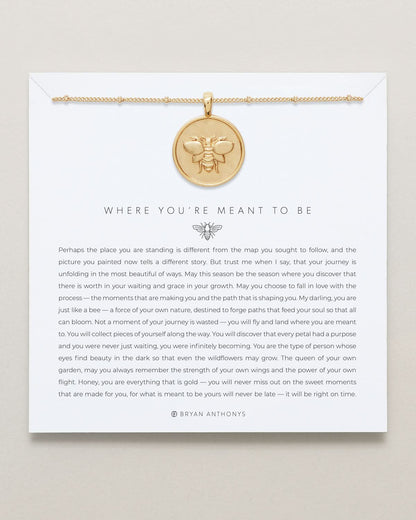 Where You're Meant to Be Necklace