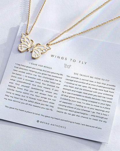 Wings to Fly Necklace Set