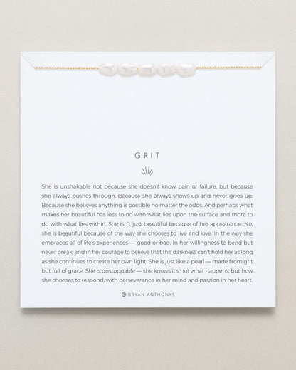 Grit Bead Necklace