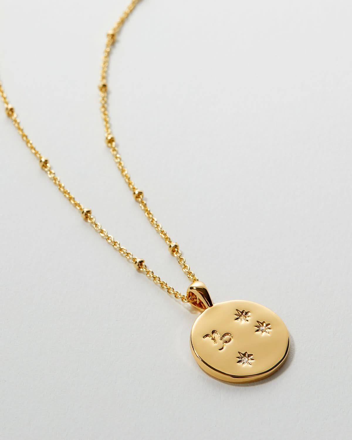 Capricorn — Zodiac Necklace
