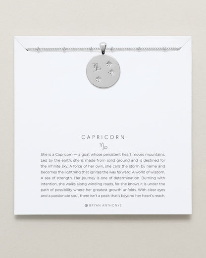 Capricorn — Zodiac Necklace