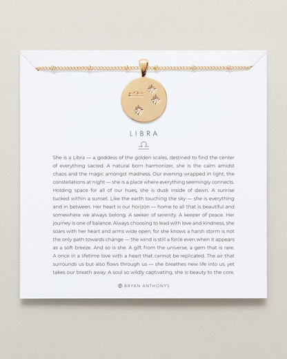 Libra — Zodiac Necklace