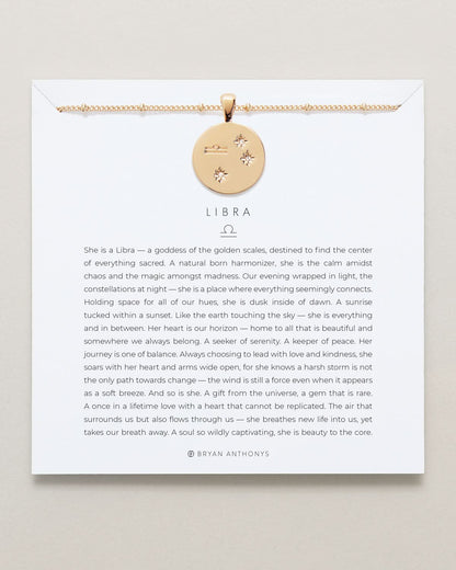 Libra — Zodiac Necklace