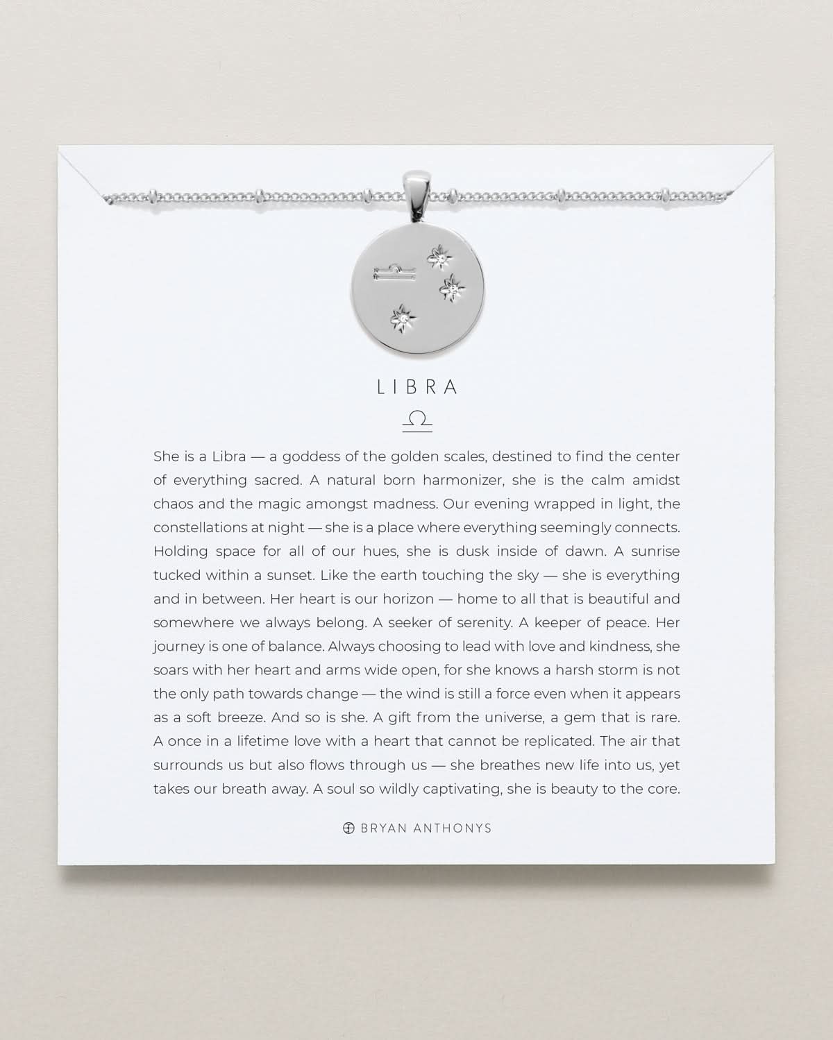 Libra — Zodiac Necklace
