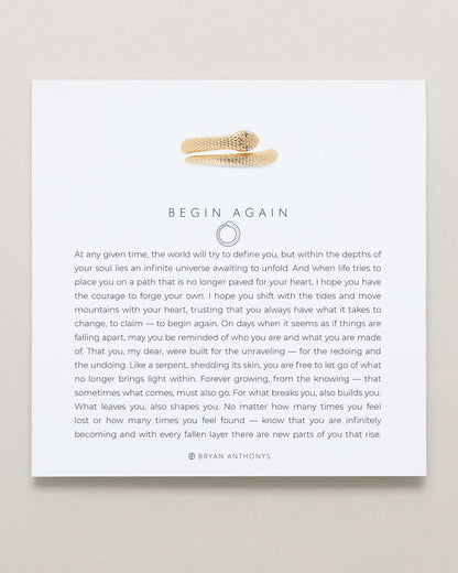 Begin Again Ring