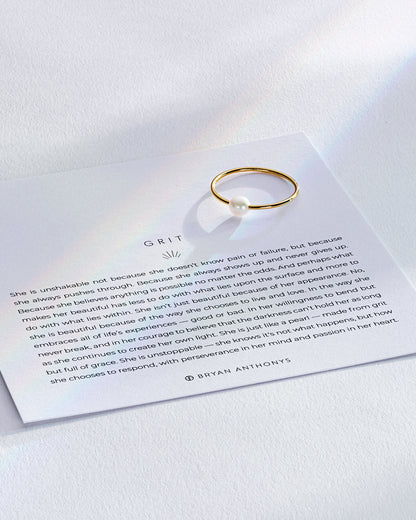 Grit Dainty Ring