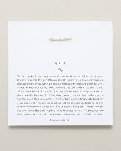 Grit Seed Pearl Ring