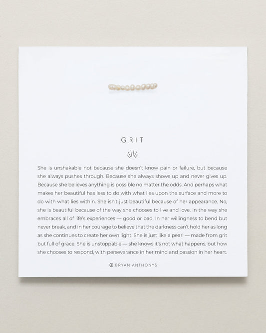 Grit Seed Pearl Ring