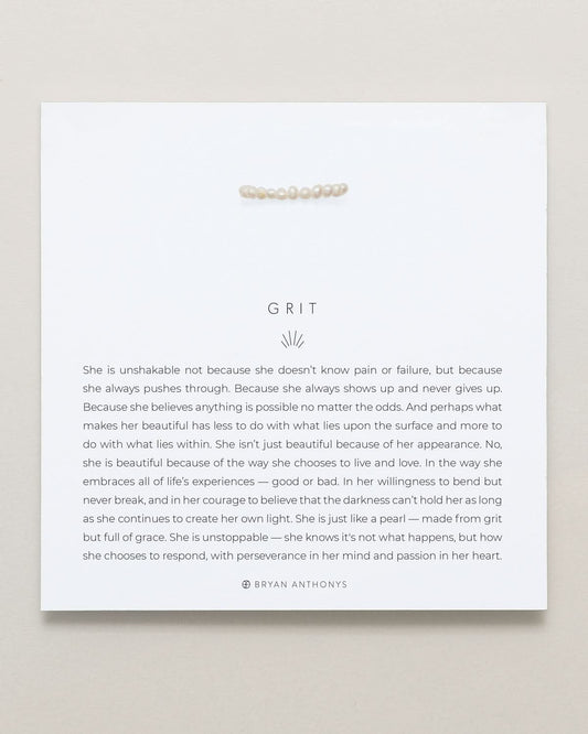 Grit Seed Pearl Ring