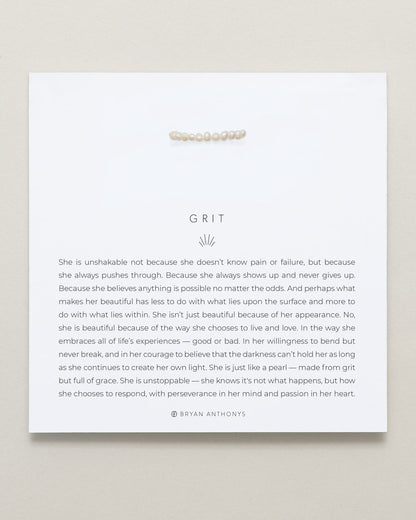 Grit Seed Pearl Ring