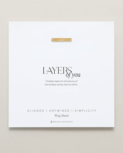 Layers of You Ring Stack