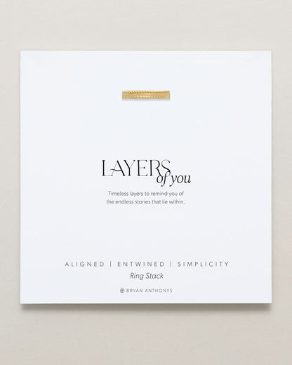 Layers of You Ring Stack